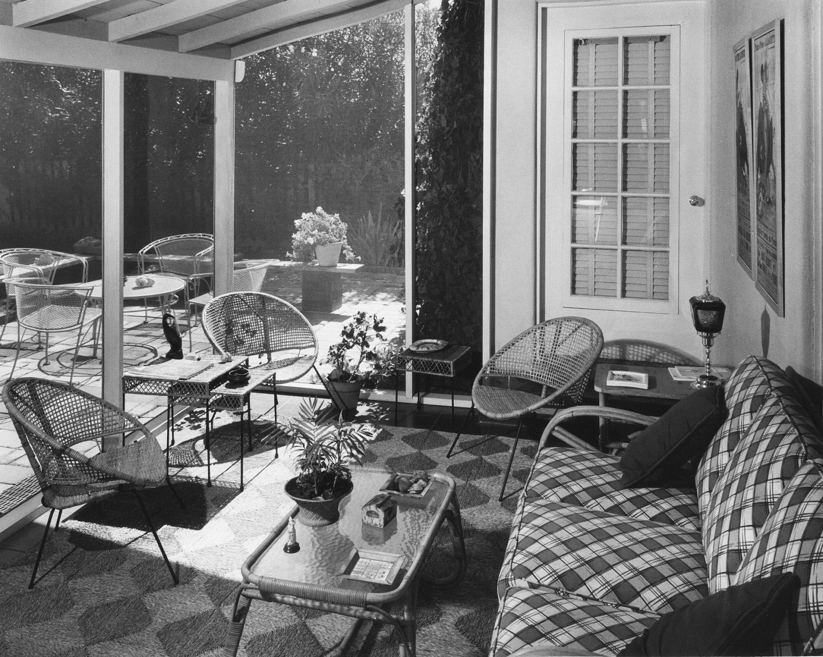 1959 Tucson home photos: Camel footprints all over